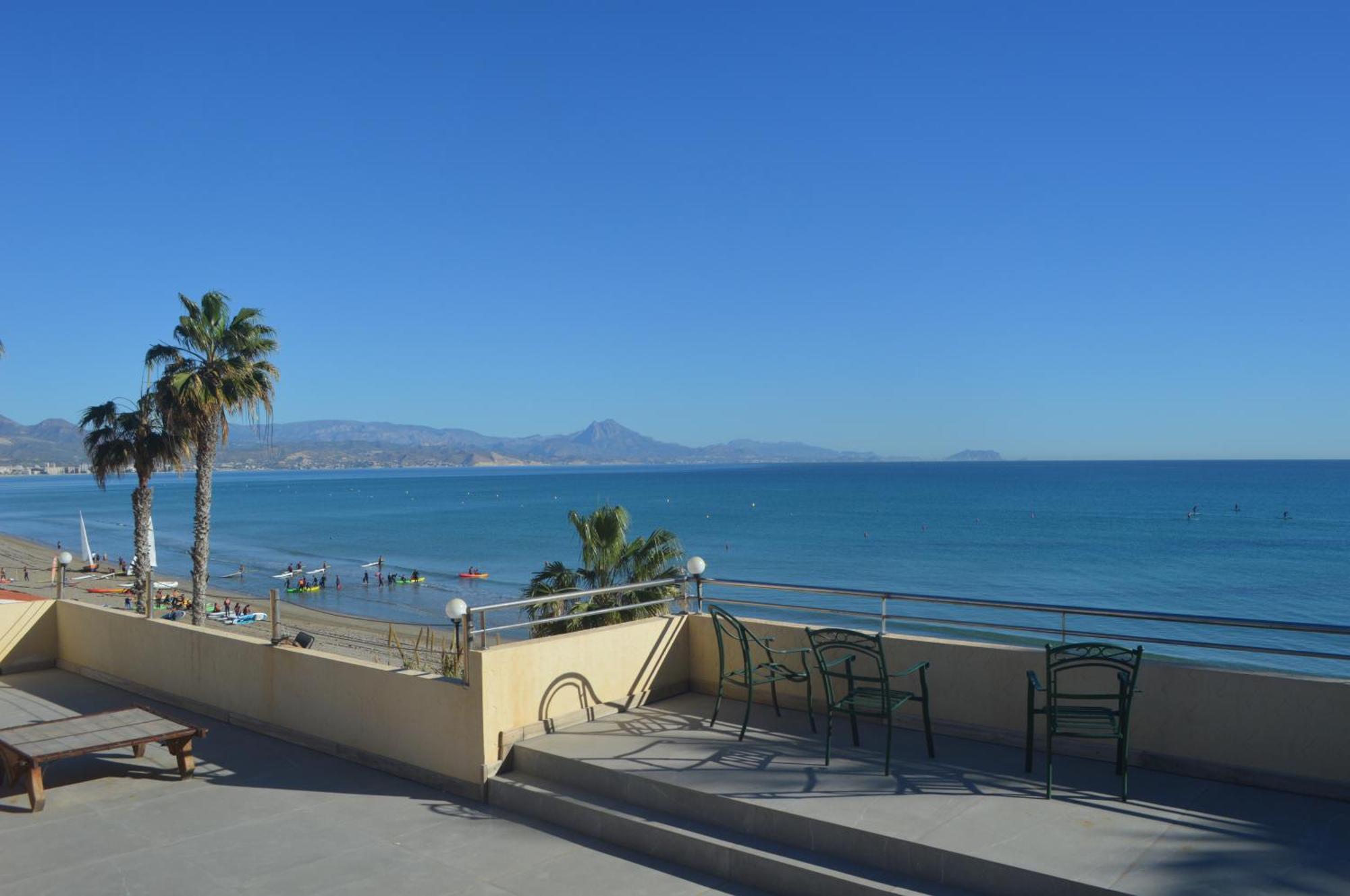 אליקאנטה Maravilloso Apartamento Amanecer Cabo A Pie De Playa Y Mar En Chalet Roquetes מראה חיצוני תמונה