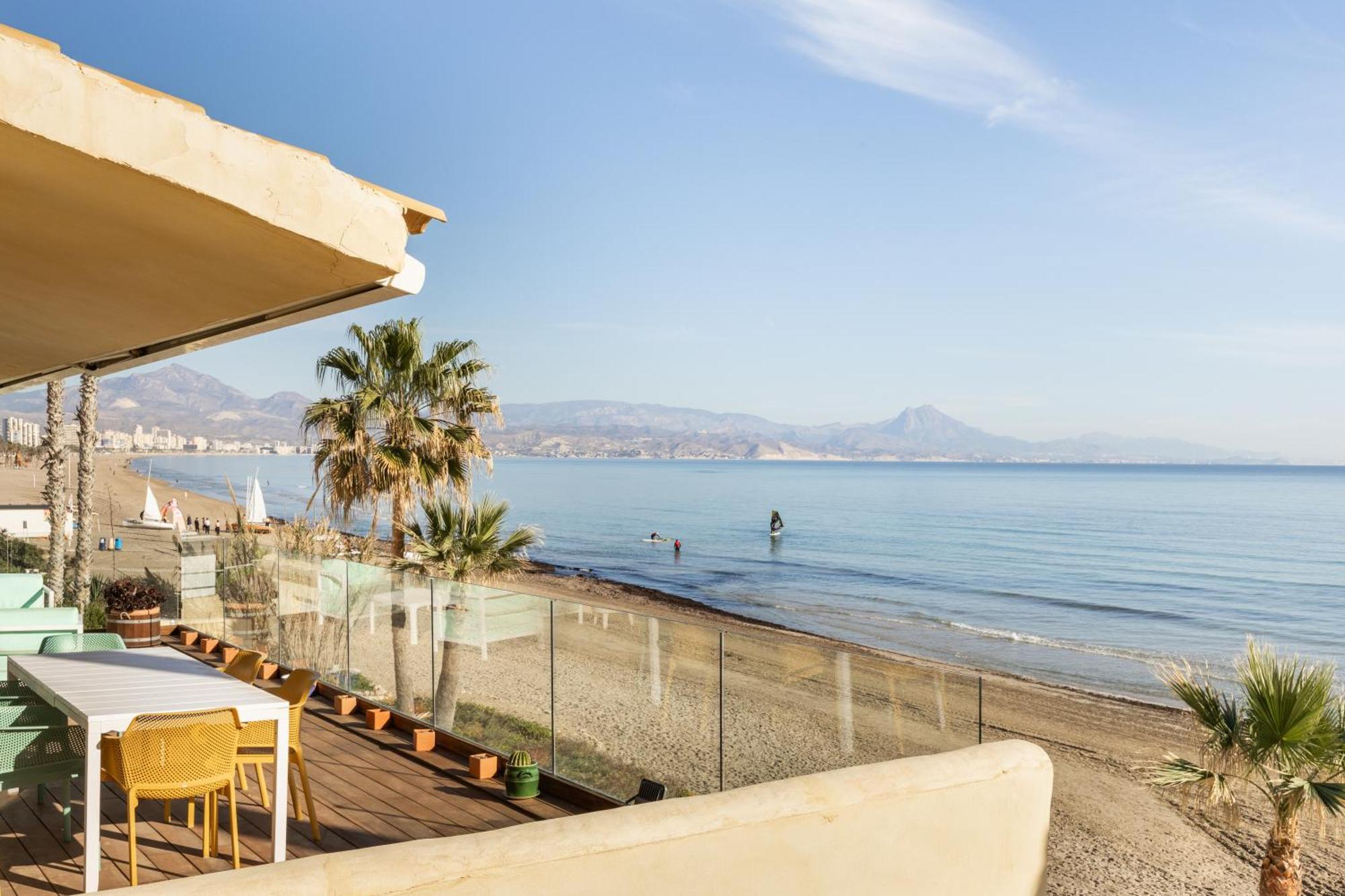 אליקאנטה Maravilloso Apartamento Amanecer Cabo A Pie De Playa Y Mar En Chalet Roquetes מראה חיצוני תמונה